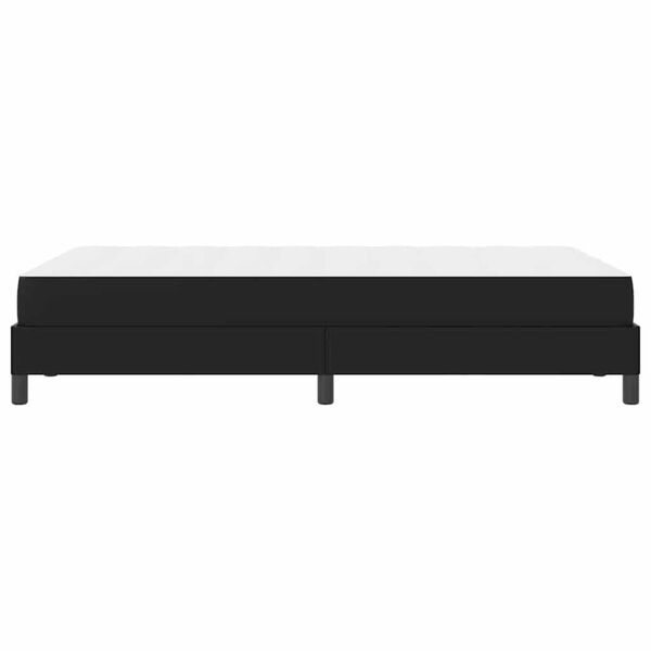 vidaXL Κρεβάτι Άλλο Μαύρο 120 x 200 cm Τεχνητό δέρμα