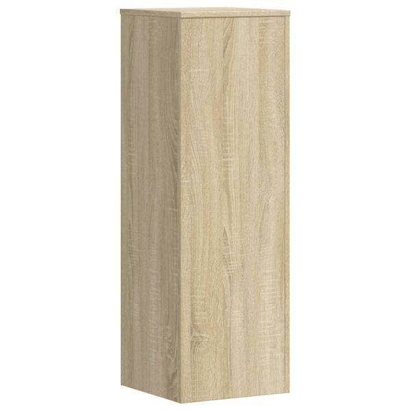 vidaXL Βάσεις Φυτών Sonoma Δρυς 33x33x100εκ. Επεξεργασμένο Ξύλο