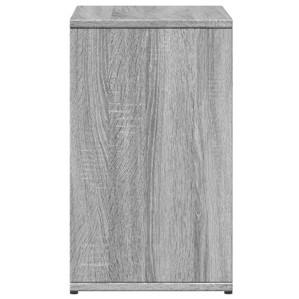 vidaXL Βοηθητικό Τραπέζι Γκρι Sonoma 50x30x50 εκ. Επεξεργασμένο Ξύλο