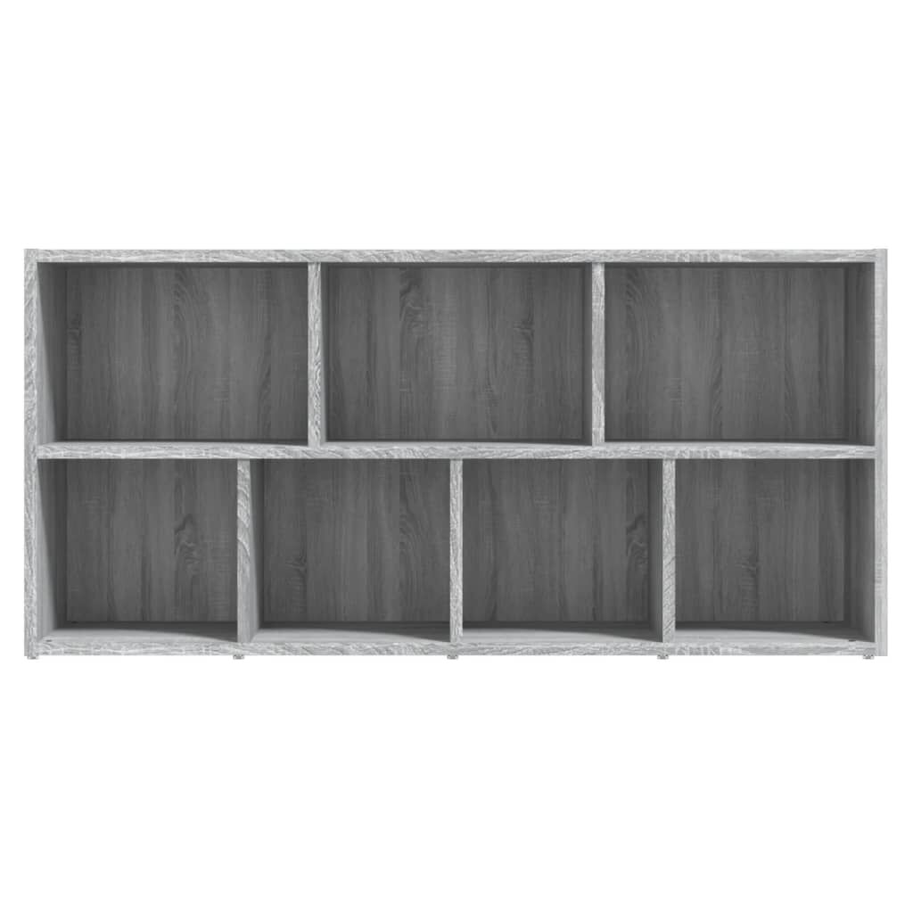 vidaXL Βιβλιοθήκη Γκρι Sonoma 50 x 25 x 106 εκ.