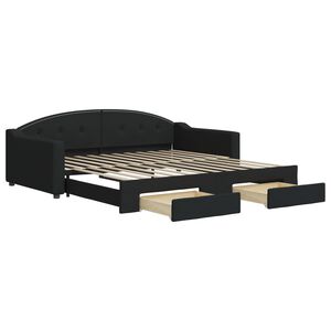 vidaXL &Kappa;&alpha;&nu;&alpha;&pi;έ&sigmaf; &Kappa;&rho;&epsilon;&beta;ά&tau;&iota; &Sigma;&upsilon;&rho;ό&mu;&epsilon;&nu;&omicron;&sigmaf; &Mu;&alpha;ύ&rho;&omicron;&sigmaf; 100x200&epsilon;&kappa; &Upsilon;&phi;&alpha;&sigma;&mu;ά&tau;&iota;&nu;&omicron;&sigmaf; &Sigma;&upsilon;&rho;&tau;ά&rho;&iota;&alpha;