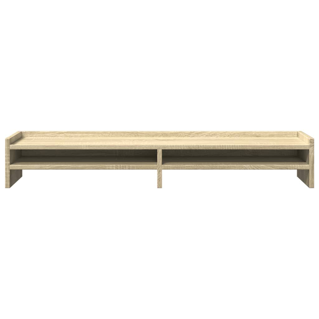 vidaXL Βάση Οθόνης Sonoma Δρυς 100x24x16 εκ. από Επεξ. Ξύλο