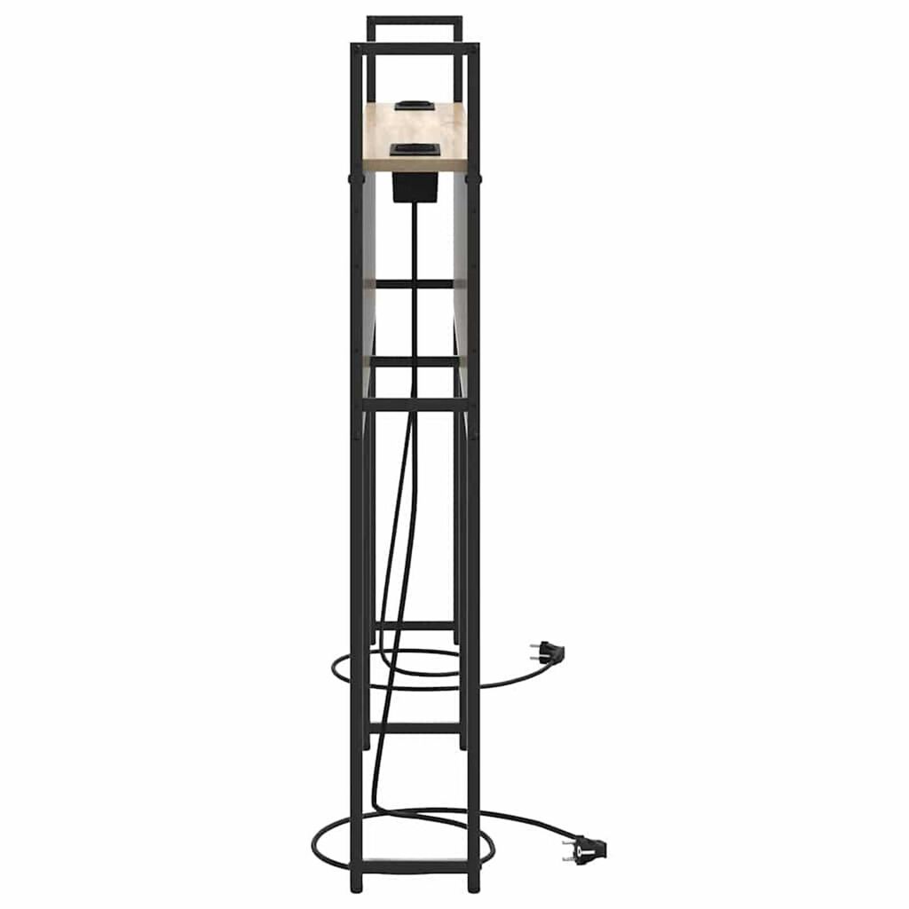 vidaXL Κεφαλάρι Αποθήκης Sonoma Δρυς 135 cm Επεξεργασμένο ξύλο