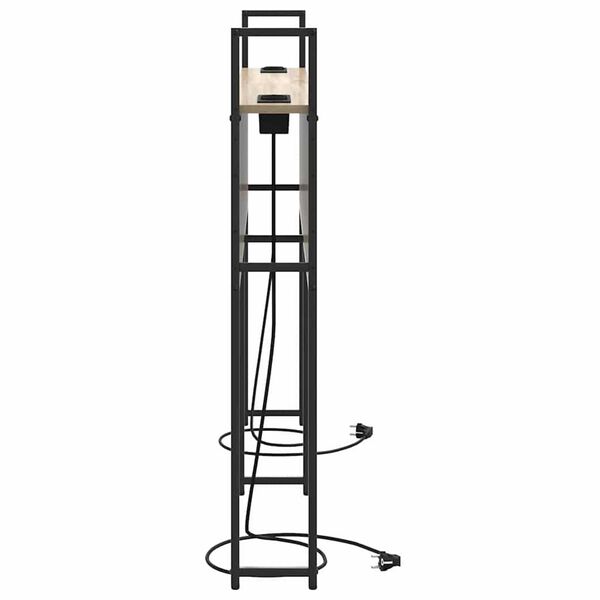 vidaXL Κεφαλάρι Αποθήκης Sonoma Δρυς 135 cm Επεξεργασμένο ξύλο