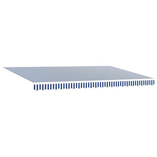 vidaXL Σκηνίτσα Αναδιπλούμενη Μπλε και άσπρο 500 x 300 εκ