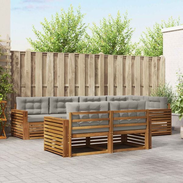 vidaXL &Sigma;&epsilon;&iota;&rho;ά &Kappa;&alpha;&nu;&alpha;&pi;έ &Epsilon;&xi;&omega;&tau;&epsilon;&rho;&iota;&kappa;&omicron;ύ 7 pcs &Phi;&upsilon;&sigma;&iota;&kappa;ό &kappa;&alpha;&iota; &Alpha;&nu;&omicron;&iota;&chi;&tau;ό &Gamma;&kappa;&rho;&iota;