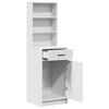 vidaXL Highboard &Lambda;&epsilon;&upsilon;&kappa;ό 40 x 40,5 x 135 &epsilon;&kappa;. &Epsilon;&pi;&epsilon;&xi;&epsilon;&rho;&gamma;&alpha;&sigma;&mu;έ&nu;&omicron; &xi;ύ&lambda;&omicron;
