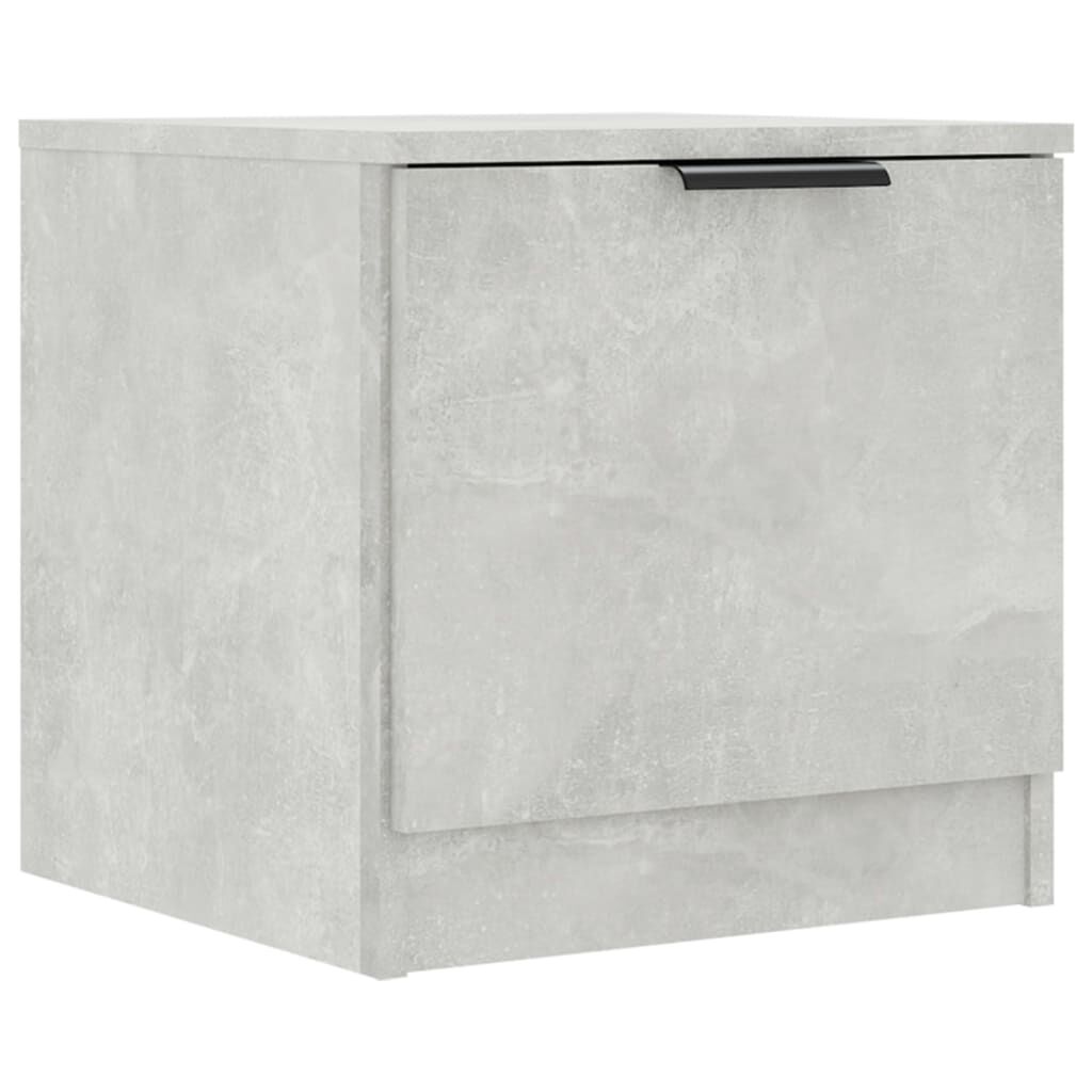 vidaXL Κομοδίνο Γκρι Σκυροδέματος 40 x 39 x 40 εκ.