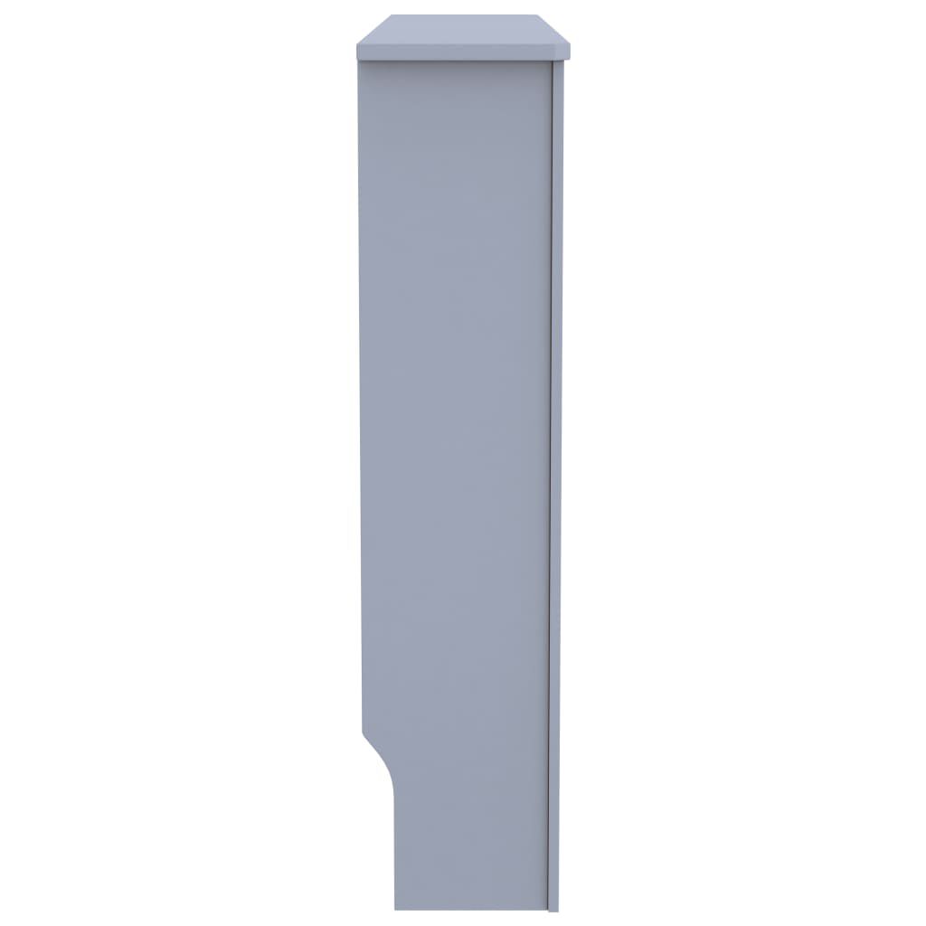 vidaXL Κάλυμμα Καλοριφέρ Ανθρακί 112 x 19 x 81,5 εκ. από MDF
