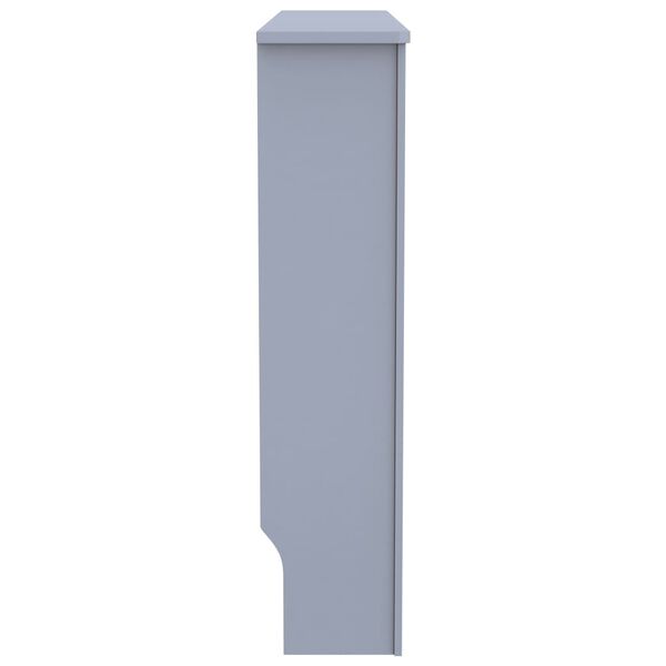 vidaXL Κάλυμμα Καλοριφέρ Ανθρακί 112 x 19 x 81,5 εκ. από MDF