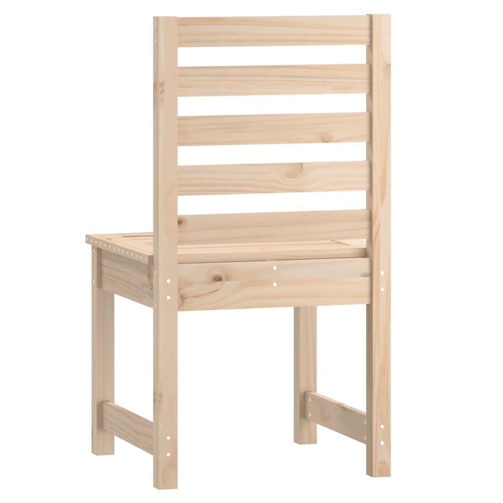 vidaXL Καρέκλες Κήπου 2 τεμ. 50x48x91,5 εκ. Μασίφ Ξύλο Πεύκου