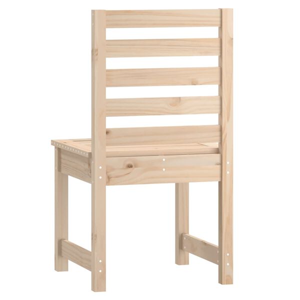 vidaXL Καρέκλες Κήπου 2 τεμ. 50x48x91,5 εκ. Μασίφ Ξύλο Πεύκου