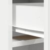 vidaXL Highboard Λευκό 40 x 40.5 x 135 εκ. Επεξεργασμένο ξύλο