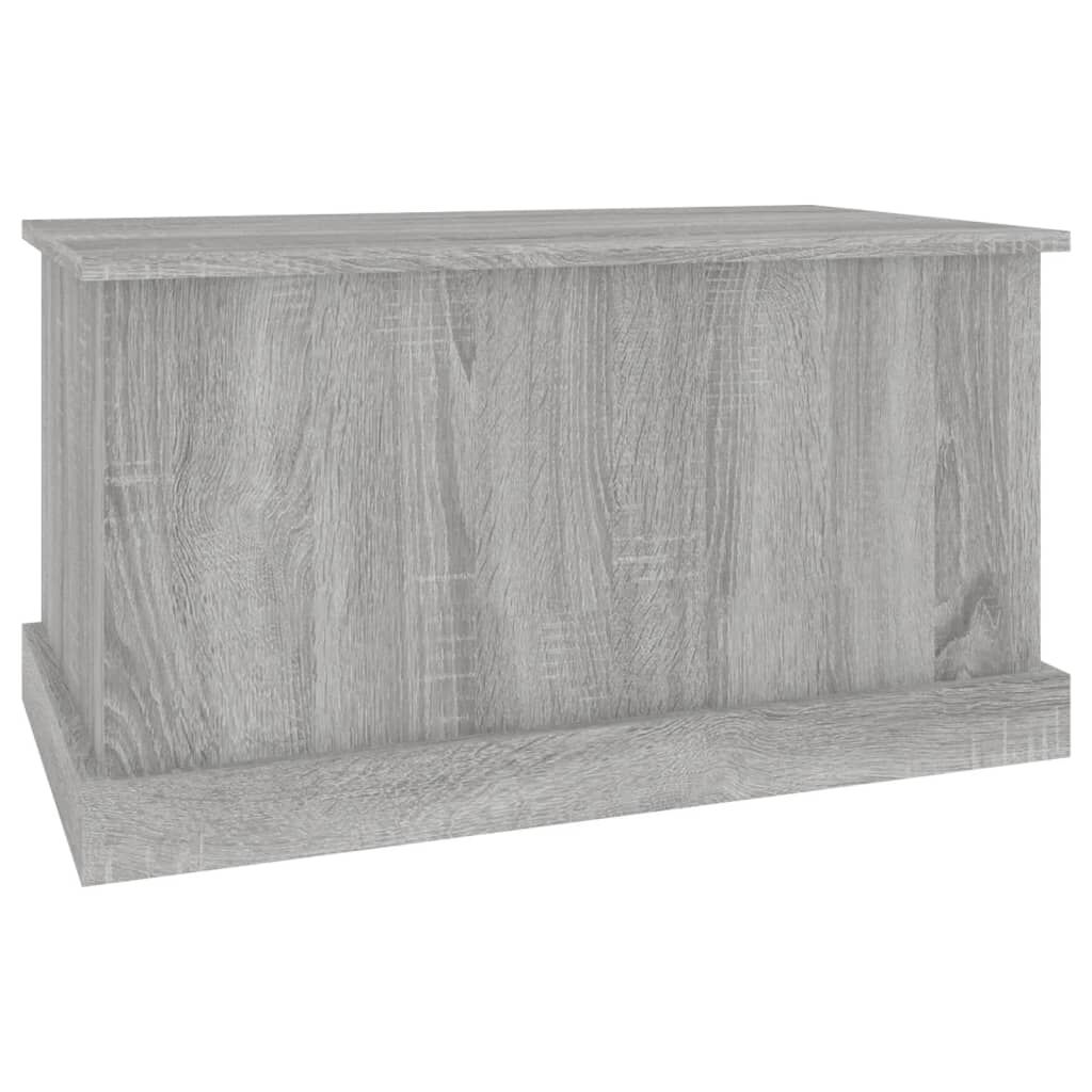 vidaXL Κουτί Αποθήκευσης Γκρι sonoma 70x40x38 εκ. Επεξεργασμένο Ξύλο