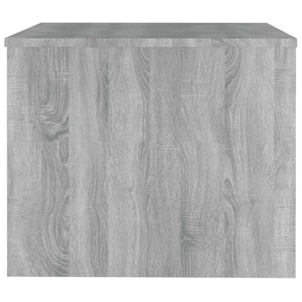 vidaXL Τραπεζάκι Σαλονιού Γκρι Sonoma 80x50x40 εκ.Επεξεργασμένο Ξύλο