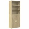 vidaXL &Nu;&tau;&omicron;&upsilon;&lambda;ά&pi;&iota; Sonoma &Delta;&rho;&upsilon;&sigmaf; 70x42,5x185 &epsilon;&kappa;. &alpha;&pi;ό &Epsilon;&pi;&epsilon;&xi;&epsilon;&rho;&gamma;&alpha;&sigma;&mu;έ&nu;&omicron; &Xi;ύ&lambda;&omicron;