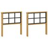 vidaXL &Mu;&omicron;&nu;ά&delta;&alpha; &mu;&pi;&rho;ά&tau;&sigma;&omega;&nu; 2 pcs &Lambda;&epsilon;&upsilon;&kappa;ό 60 x 6 x 61 &epsilon;&kappa; &Sigma;&tau;&epsilon;&rho;&epsilon;ό &Xi;ύ&lambda;&omicron; &Alpha;&kappa;&alpha;&kappa;ί&alpha;&sigmaf;