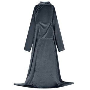 vidaXL Φούτερ-κουβέρτα Σκούρο μπλε Φανέλα