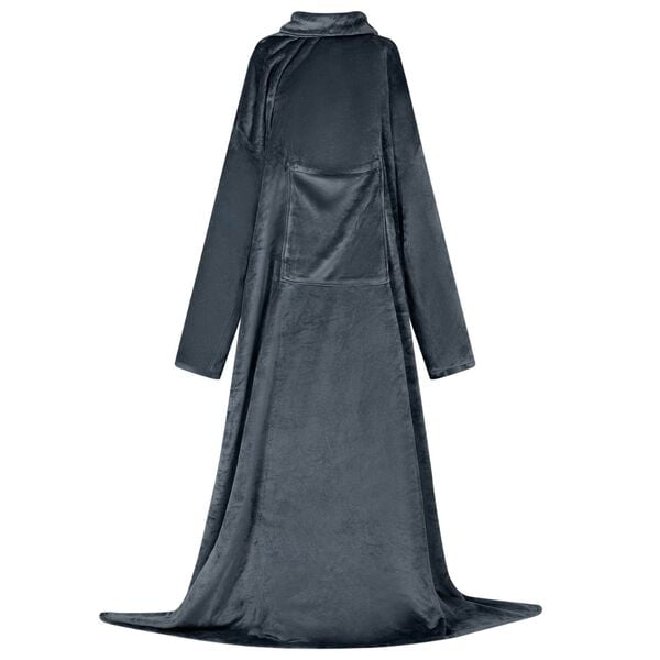 vidaXL Φούτερ-κουβέρτα Σκούρο μπλε Φανέλα