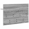vidaXL Τοίχου Κρεμάστρα Γκρι sonoma 60 x 40 x 12 cm Επεξεργασμένο ξύλο
