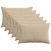 vidaXL &Kappa;ά&lambda;&upsilon;&mu;&mu;&alpha; &Mu;&alpha;&xi;&iota;&lambda;&alpha;&rho;&iota;&omicron;ύ 6 pcs ALMELO Taupe 30 x 50 cm &kappa;&omicron;&rho;&nu;&tau;&omicron;&upsilon;&rho;ό&iota;
