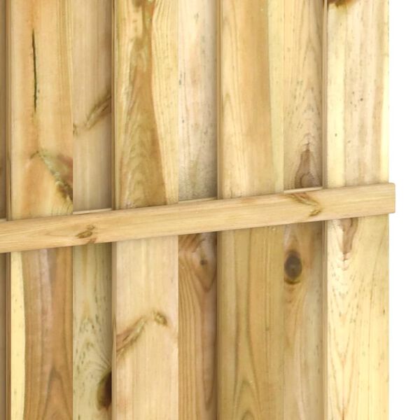 vidaXL Πάνελ Περίφραξης 180 x 170 εκ. από Εμποτισμένο Ξύλο Πεύκου