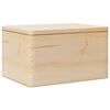 vidaXL &Xi;ύ&lambda;&iota;&nu;&omicron; &kappa;&omicron;&upsilon;&tau;ί &mu;&epsilon; &kappa;&alpha;&pi;ά&kappa;&iota; 40x30x23 cm &alpha;&pi;ό &mu;&alpha;&sigma;ί&phi; &xi;ύ&lambda;&omicron; &pi;&epsilon;ύ&kappa;&omicron;