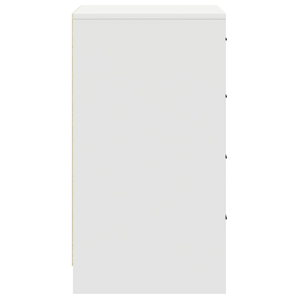vidaXL Μπουφές Λευκό 40x41x75 εκ. Επεξεργασμένου Ξύλου