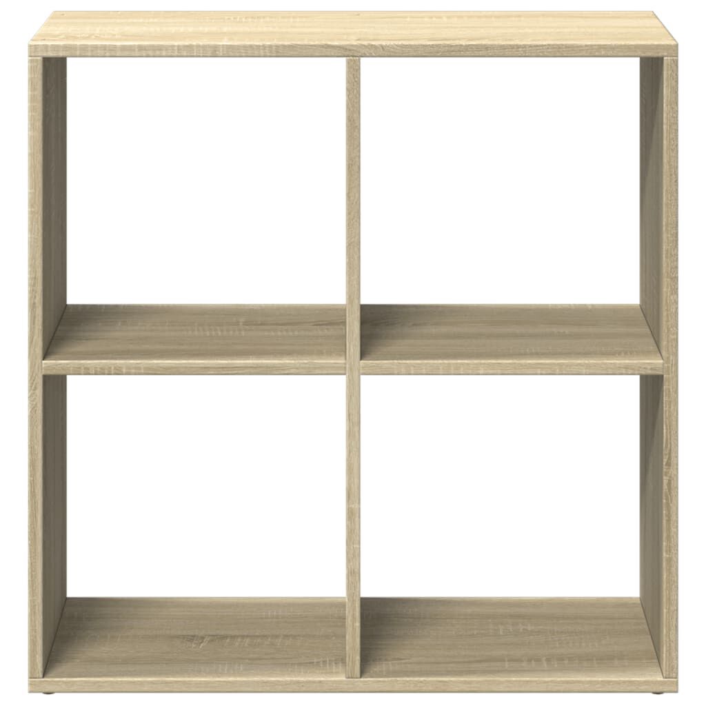 vidaXL Βιβλιοθήκη/Διαχωριστικό Χώρου Δρυς 69,5x29x69,5 εκ. Επεξ. Ξύλο