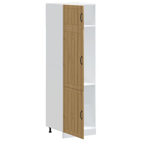 vidaXL Ντουλάπι κουζίνας "Lucca" Artisan Oak Engineered Wood