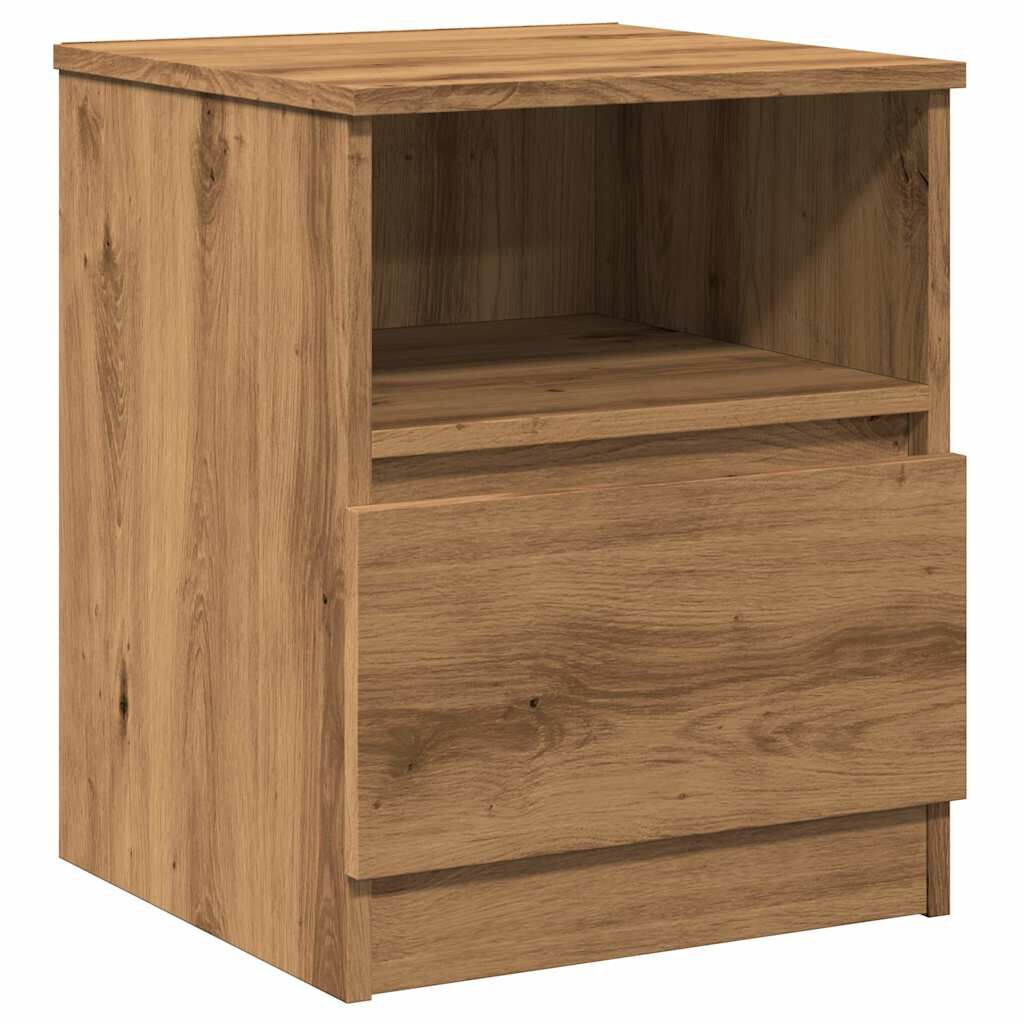 vidaXL Κομοδίνο ντουλάπι Artisan Oak 40x40x50 cm Κατασκευασμένο ξύλο