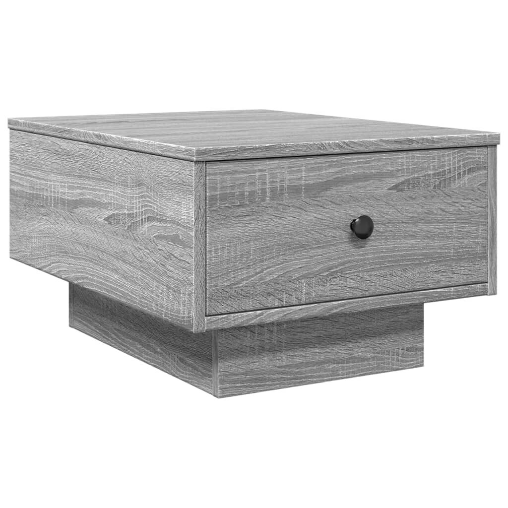 vidaXL Τραπεζάκι Σαλονιού Γκρι Sonoma 60x45x31 εκ. Επεξεργασμένο Ξύλο