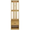 vidaXL Δέντρο χωλ "SANDNES" 45x40x159,5 εκ.Πεύκο μασίφ ξύλο
