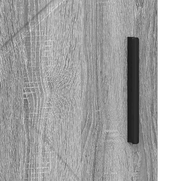 vidaXL Ντουλάπι Μπάνιου Γκρι sonoma 60 x 35 x 80 εκ Επεξεργασμένο ξύλο