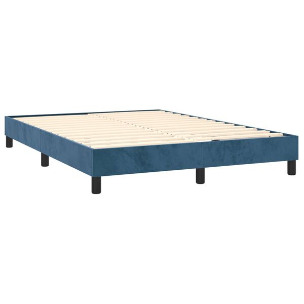 vidaXL &Kappa;&rho;&epsilon;&beta;ά&tau;&iota; Boxspring &mu;&epsilon; &Sigma;&tau;&rho;ώ&mu;&alpha; &Sigma;&kappa;&omicron;ύ&rho;&omicron; &Mu;&pi;&lambda;&epsilon; 140x190 &epsilon;&kappa;. &Beta;&epsilon;&lambda;&omicron;ύ&delta;&iota;&nu;&omicron;