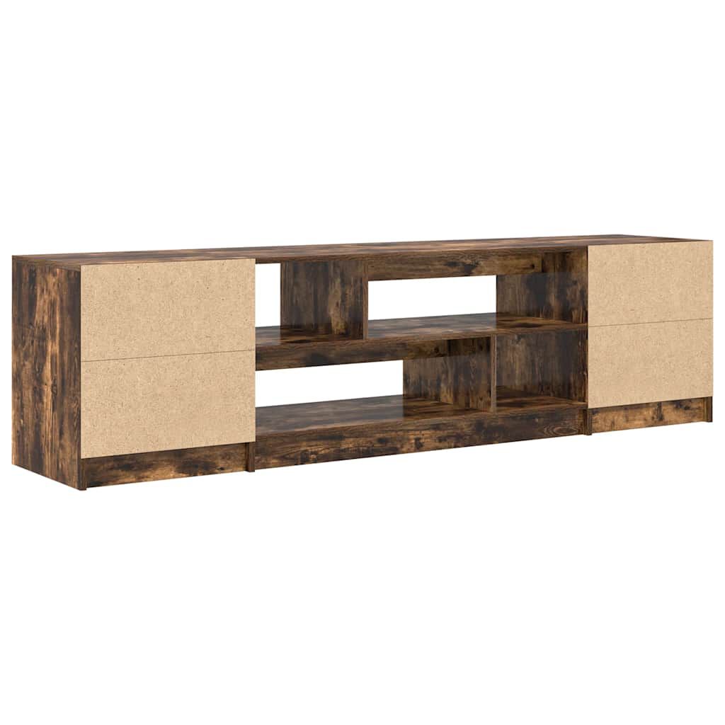 vidaXL Έπιπλο Τηλεόρασης Καπνιστή Δρυς 188,5x41x50 εκ. Επεξ. Ξύλο