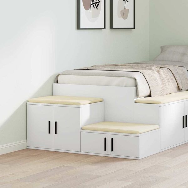 vidaXL &Nu;&tau;&omicron;&upsilon;&lambda;ά&pi;&iota; &alpha;&pi;&omicron;&theta;ή&kappa;&epsilon;&upsilon;&sigma;&eta;&sigmaf; 2 pcs &Lambda;&epsilon;&upsilon;&kappa;ό 127 x 41 x 40 &epsilon;&kappa;