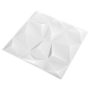 vidaXL &Pi;ά&nu;&epsilon;&lambda; &tau;&omicron;ί&chi;&omicron;&upsilon; 24 pcs &Delta;&iota;&alpha;&mu;ά&nu;&tau;&iota; Ά&sigma;&pi;&rho;&omicron; 50 x 50 cm &Phi;&epsilon;&lambda;&iota;&zeta;ό&lambda; XPS