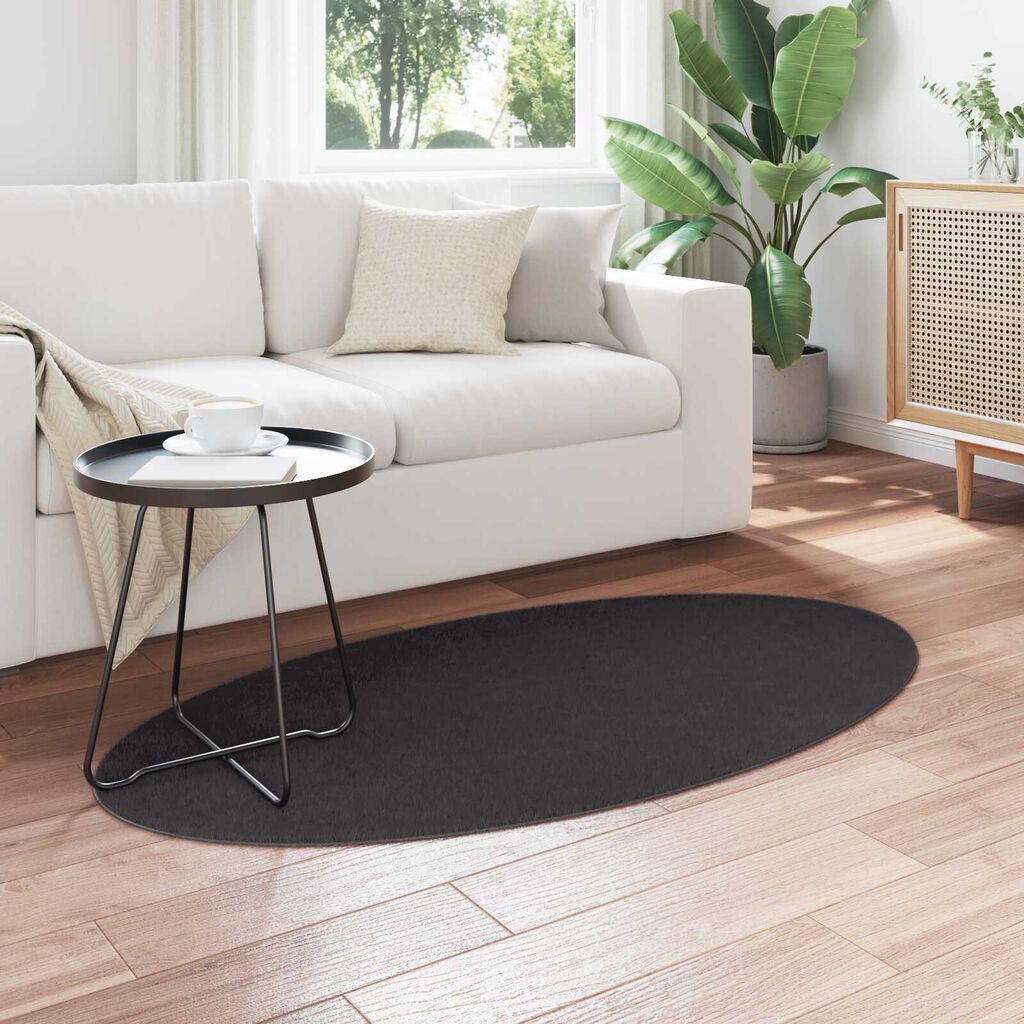 vidaXL Χαλί HUARTE Ανθρακί 80 x 150 cm Πολυεστέρας