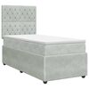 vidaXL &Kappa;&rho;&epsilon;&beta;ά&tau;&iota; box spring &mu;&epsilon; &sigma;&tau;&rho;ώ&mu;&alpha; &Alpha;&nu;&omicron;&iota;&chi;&tau;ό &gamma;&kappa;&rho;&iota; 90 x 200 cm &Beta;&epsilon;&lambda;&omicron;ύ&delta;&omicron;