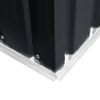 vidaXL Αποθήκη Κήπου Ανθρακί 257 x 298 x 178 εκ. από Μέταλλο