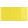 vidaXL Πίσω Πάνελ Κουζίνας 2 pcs Κίτρινο 120 x 60 cm σκληρυμένο γυαλί