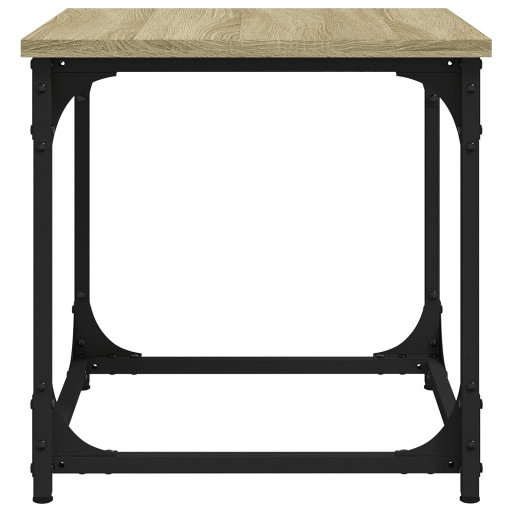 vidaXL Βοηθητικό Τραπέζι Sonoma Δρυς 40x40x40 εκ. Επεξεργασμένο Ξύλο