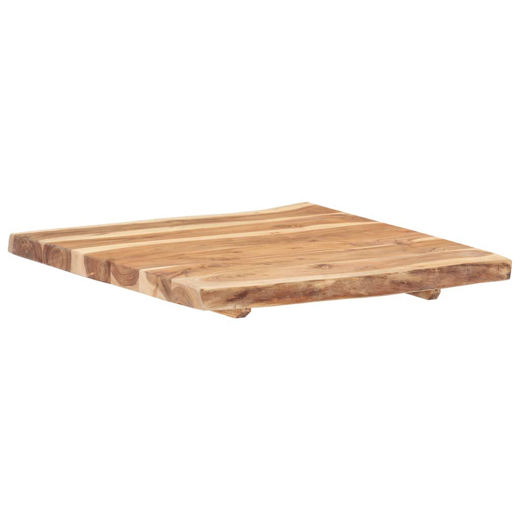 vidaXL Επιφάνεια Τραπεζιού 58 x (50-60) x 3,8 εκ. Μασίφ Ξύλο Ακακίας