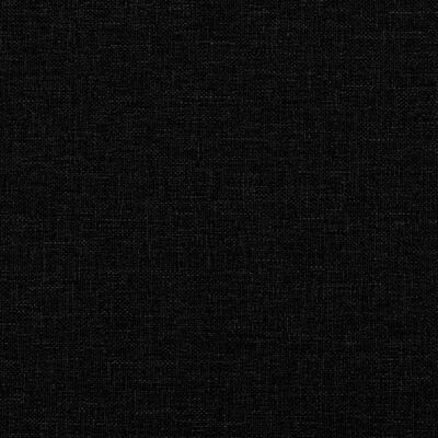 vidaXL Σετ Σαλονιού 4 Τεμαχίων Μαύρο Υφασμάτινο με Μαξιλάρια