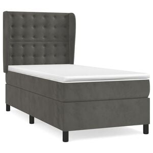 vidaXL &Kappa;&rho;&epsilon;&beta;ά&tau;&iota; Boxspring &mu;&epsilon; &Sigma;&tau;&rho;ώ&mu;&alpha; &Sigma;&kappa;&omicron;ύ&rho;&omicron; &Gamma;&kappa;&rho;&iota; 80x200 &epsilon;&kappa;. &Beta;&epsilon;&lambda;&omicron;ύ&delta;&iota;&nu;&omicron;