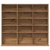 vidaXL Ντουλάπι CD Artisan Oak 100x23x89,5 cm Κατασκευασμένο ξύλο