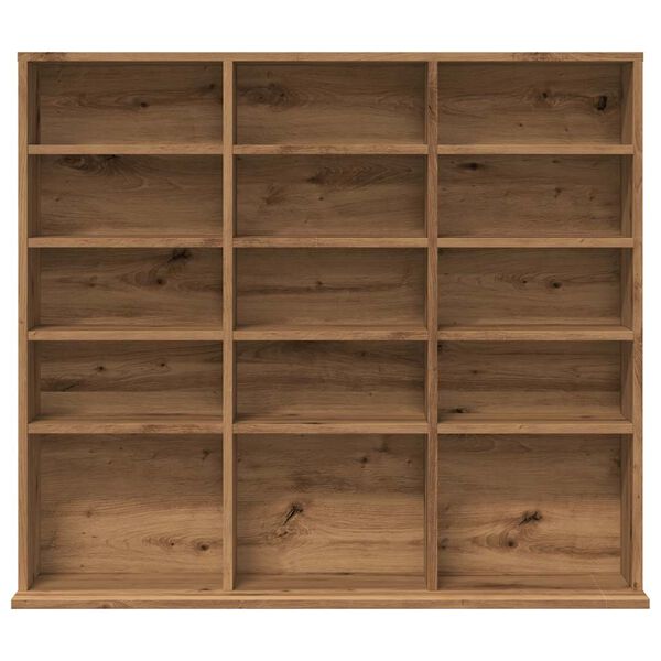 vidaXL Ντουλάπι CD Artisan Oak 100x23x89,5 cm Κατασκευασμένο ξύλο
