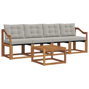 vidaXL &Sigma;&epsilon;&iota;&rho;ά &Kappa;&alpha;&nu;&alpha;&pi;έ &Epsilon;&xi;&omega;&tau;&epsilon;&rho;&iota;&kappa;&omicron;ύ 5 pcs &Phi;&upsilon;&sigma;&iota;&kappa;ό &kappa;&alpha;&iota; &Alpha;&nu;&omicron;&iota;&chi;&tau;ό &Gamma;&kappa;&rho;&iota;