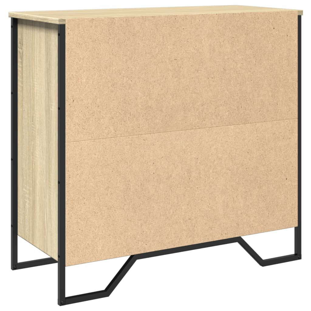 vidaXL Ντουλάπι Sonoma Δρυς 79,5x35,5x74,5 εκ. από Επεξεργασμένο Ξύλο